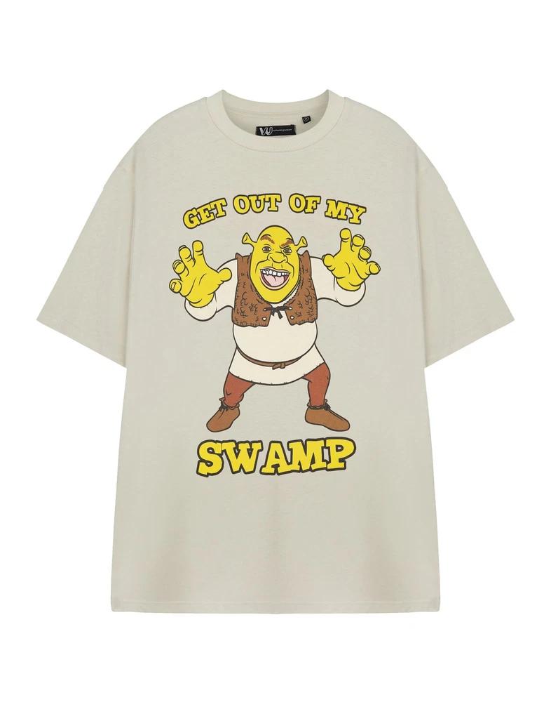 Shrek Short Sleeved TShirt Unisex Oatmeal Official Merch M