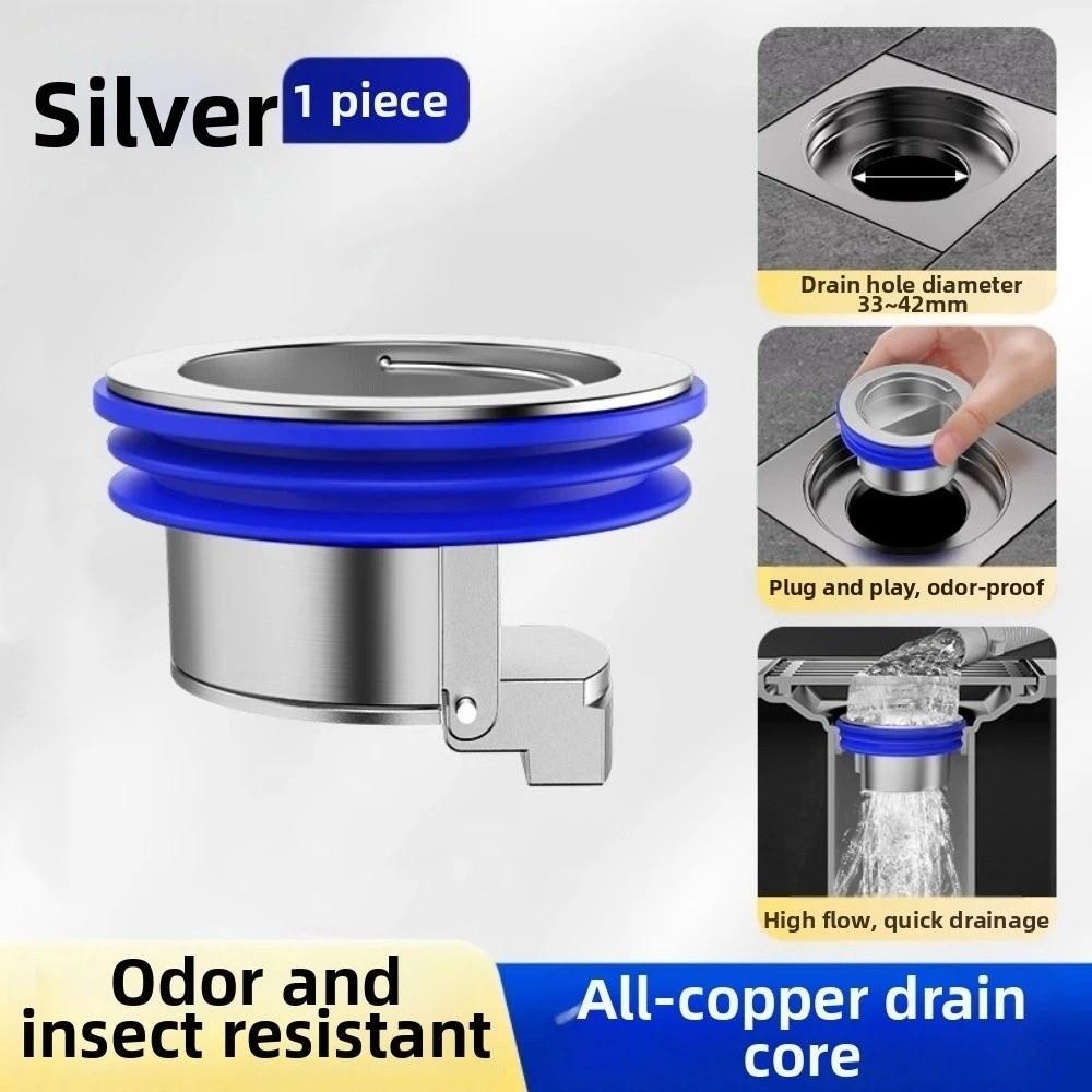 Anti-backflow Floor Drain Core Anti-insect Self Sealing Core Water Stop Valve  Kitchen