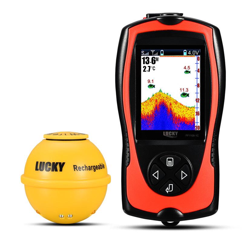 Wireless HD Color Sonar Fish Finder - Smart Outdoor Fishing Gear