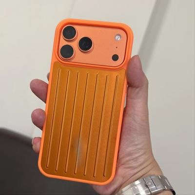 Rimowa High End 3D Cestovní Zavazadlo Pouzdro na Telefon pro IPhone17Pro Max/17Pro/16Pro Max/16 Pro 15 14 Ochranný Kryt s Balením v Dárkové Krabičce
