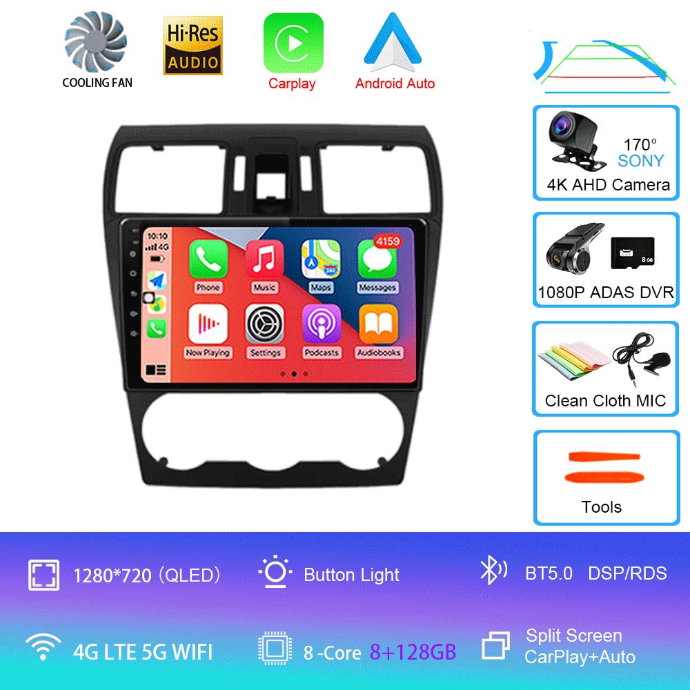 For Subaru Forester XV WRX 2012 -2015 Android 14 Video Player Car Radio Multimedia 2 Din Navigation GPS BT 4G WIFI Stereo DVD