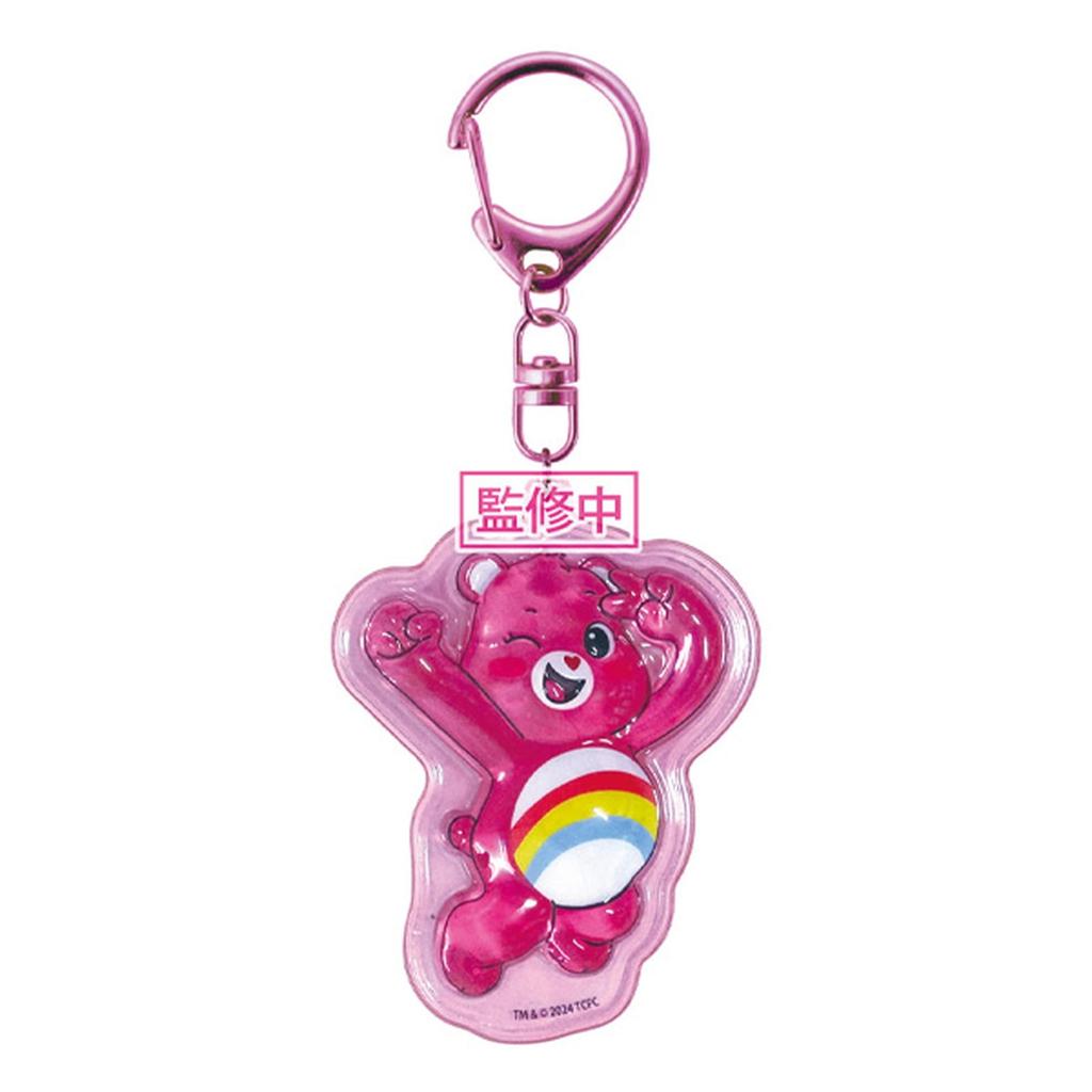 K Company Care Bears Plump Keychain Cheer Bear X X D1cm CPU1-KB-CB Size H6.8 W5.1