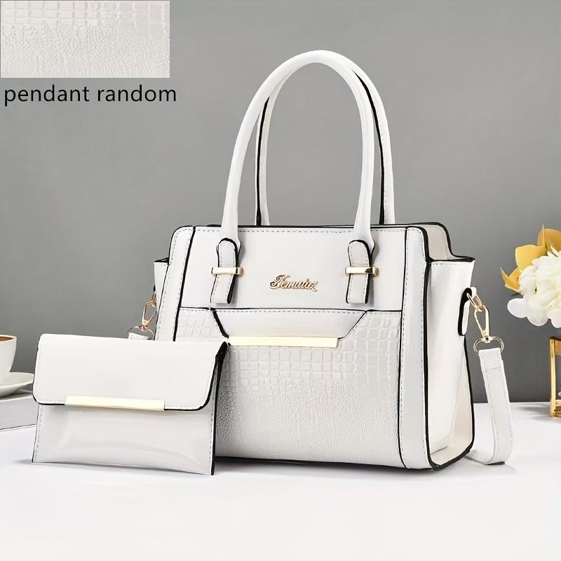 Элегантная ретро-сумка из искусственной кожи с тиснением в виде ящерицы и осьминога большая вместительная сумка через плечо белый 2539₽