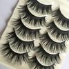 5 Pairs Beauty Long Thick Eye Lashes False Fake Cross Eyelashes Makeup Tool