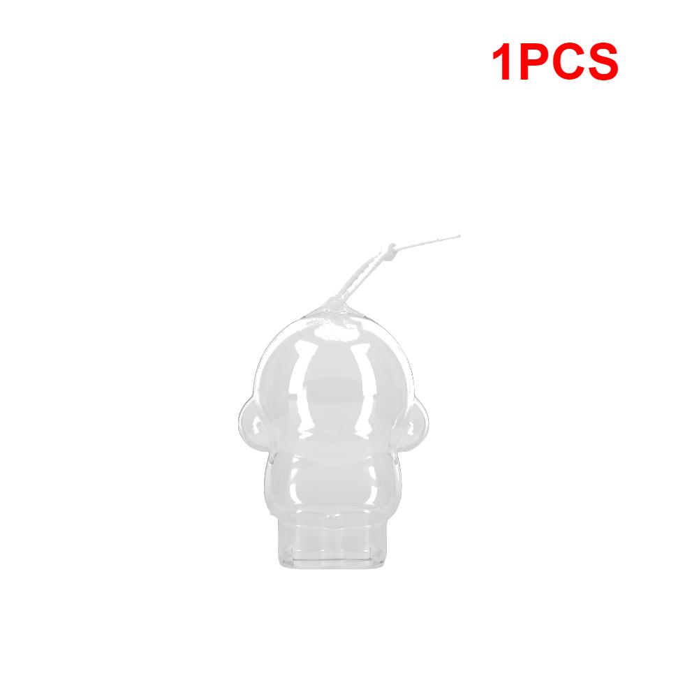 1/2 STÜCK Acryl Transparent Schutzhülle Puppen Staubschutz Aufbewahrungskoffer mit Riemen für Skull Panda Winter Movement für SP Puppe