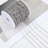 1M Stainless Steel 13mm Thin Stick Splicing Chain Gold Color Silver Color Link Chains DIY Necklace Handmade Craft Jewelry Making