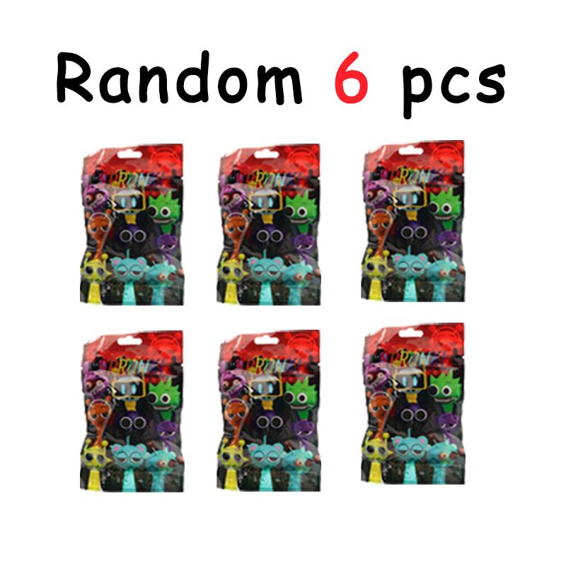 Іграшки Фігурки Sprunki з ПВХ 7 см Sprunki Incredibox Фігурки Дії Колекція Модель Лялька Іграшка для Дитини Подарунок на День Народження Різдво