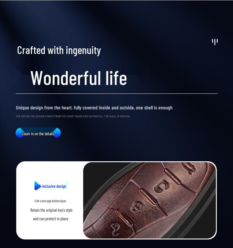 Premium Biao Che Zu Hongqi H5/HS7 Key Case for Men & Women – Full-Cover Protective Bag