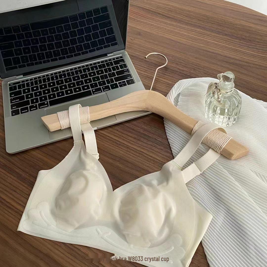 

Ультратонкий бесшовный бюстгальтер с заячьими ушками: Ice-Feel, дышащий, мягкая поддержка, без косточек, для маленькой груди M