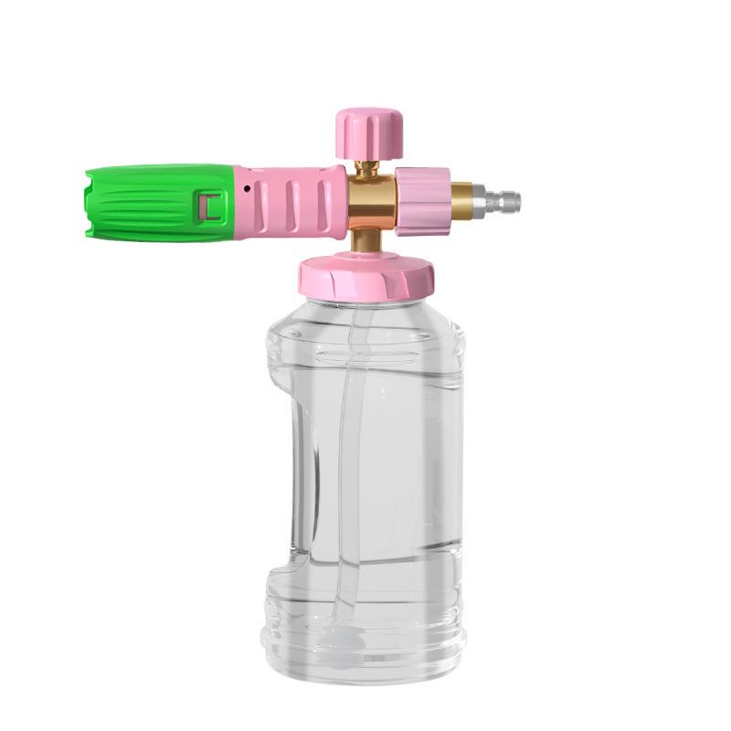 Barbie Pink 1000ML High-Pressure Foam Water Gun Car Wash Sprayer.
