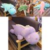 Adorable Dinosaur Stuffed Toy Plush Doll For Girls Comforting Home Decor Pillow