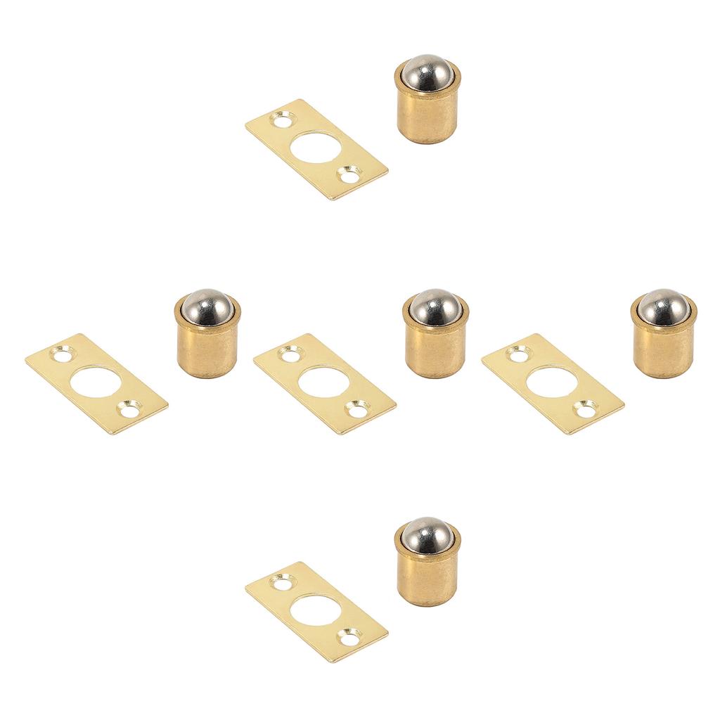 10-piece/set Drive In Ball Catch With/without Strike Plate for Closet Door Adjustable Tension Ball Quick Fixing Durable