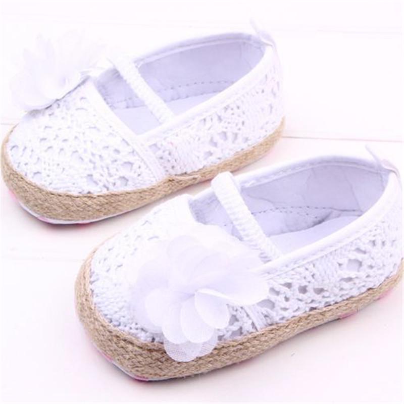 

Первые ходунки с цветочным принтом для маленьких девочек, обувь принцессы на мягкой подошве для малышей, обувь Prewalker с большим цветком 13 белый