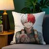 M-My Hero Academias Pillow Case Plush Fabric Soft Double Sided Print Sofa Cushion Cover Throw Pillow Covers
