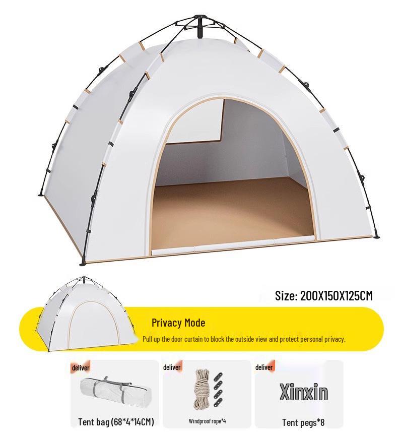 Automatisches Outdoor-Campingzelt: Insektensicher und Sonnenschutz