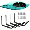 Good-Kayak Storage Hook Wall Mount Light Weight Scratch-Resistant Canoe Hangers Garage Rack Surfski Paddleboard Snowboa