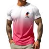 Men's T-shirt Summer  3D Printe Urban Street Style Men's Running Loose T-shirt