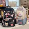 Schoolbag Korean Version of Little Star Schoolbag Female Ins Dopamine Girl College Wind Backpack Large Capacity Student Leisure Backpack