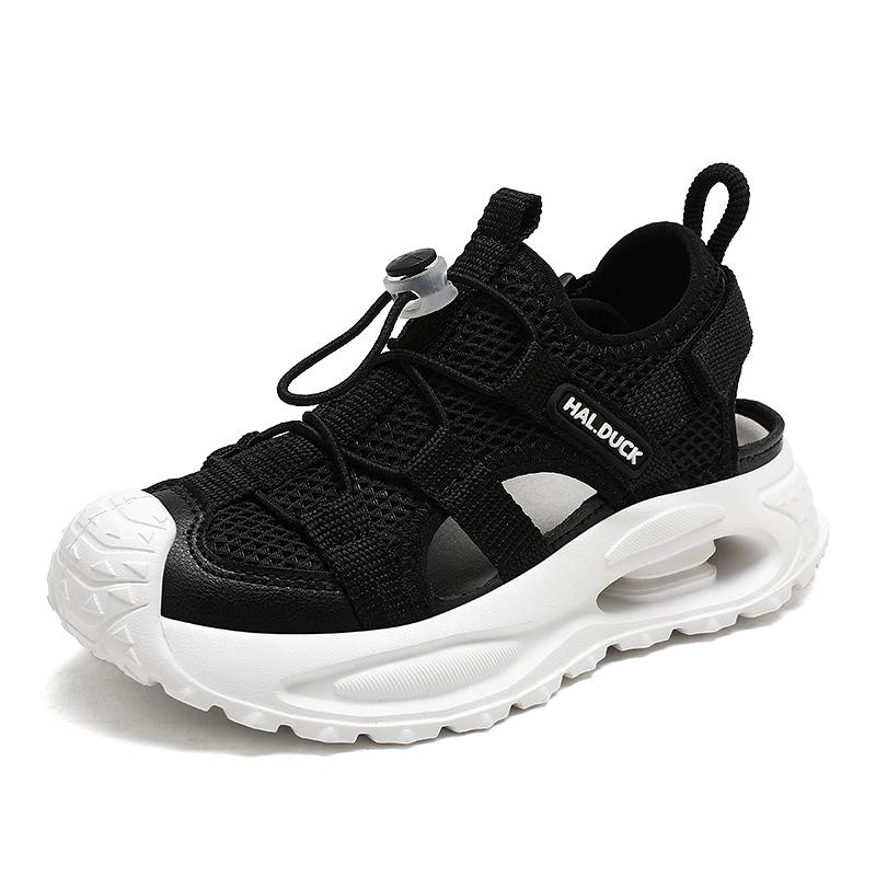 

Trendy Chunky Girls Sport Sandals Outdoor Comfort Non-Slip Cushion Sports Shoes Summer Beach Kids Girl Fashion Sneaker 37 чорний