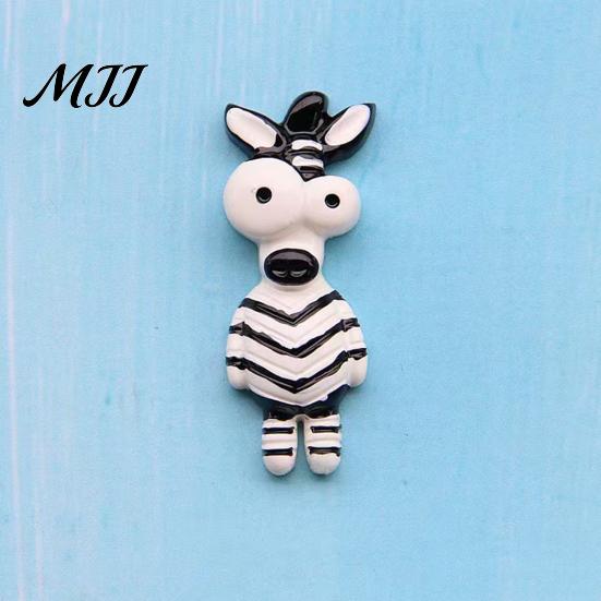 Office Memo Magnets Cartoon Animal Refrigerator Magnet, Big Eyes Shape Fridge Lion Magnet Notes Photo Holder, Gift for Lovers Zebras