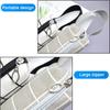 Canvas Stationery Storage Bag Checkered Stripe Pencil Case New Pen Bag  Universal