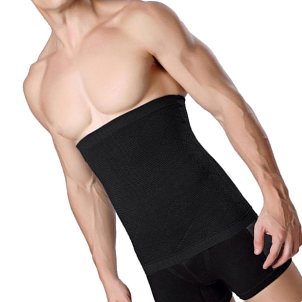 Men Belly Waist Abdomen Belt Shapewear Slim Body Belly Waist Compression Underwear Band