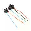 2Pcs/lot Headlight Lamp Bulb Socket Wiring Harness Connector Plug Adapter Line For H1 H7 H4 Bulb Car Head Light Connection Plugs