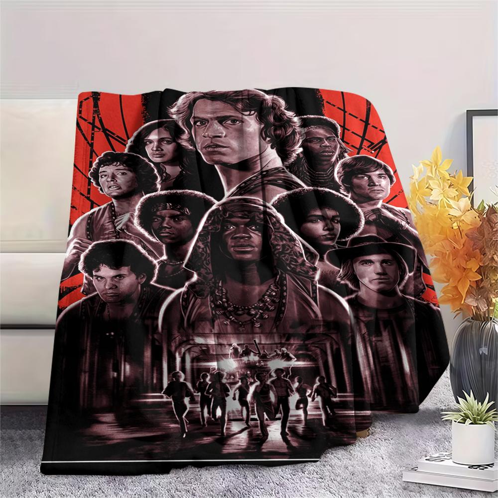 1PC the Warriors Print Flannel Blanket, High Quality Comfortable for All Seasons, Home Decor, Warmth and Comfort, Perfect for Christmas Gifts216