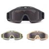 Military Fans Outdoor Mountaineering Windproof Goggles, Impact-resistant Sports Unisex Cycling Goggles
