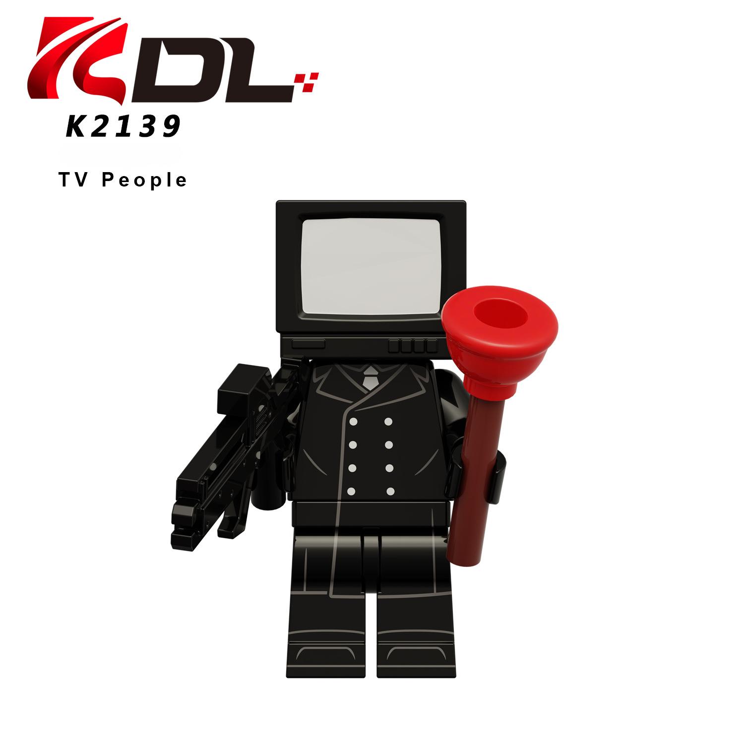 

Туалетная фигурка, строительные блоки, наборы игрушек, модель Титана, декор комнаты, аудиочеловек, камера, человек, детские подарки на день рождения