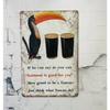 Guinness Öl Vintage Metallplåtskylt 20x30cm