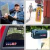 10 Stück Trump Amerikanische Flaggen Aufkleber - Vinyl Aufkleber für Autos/LKW/SUVs, Tassen/Haus/Fenster/Laptops - Tolles patriotisches Geschenk