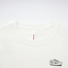 Reebok T Shirts Women's Ecru Crew Neck Moderate Straight Fit 23RMS404WGW1