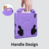 EVA Protective Case for Tablets Thumb Protective Case for IPad Pro 12.9"(18-22)/13"/Air 13" Shockproof with Rotatable Handle