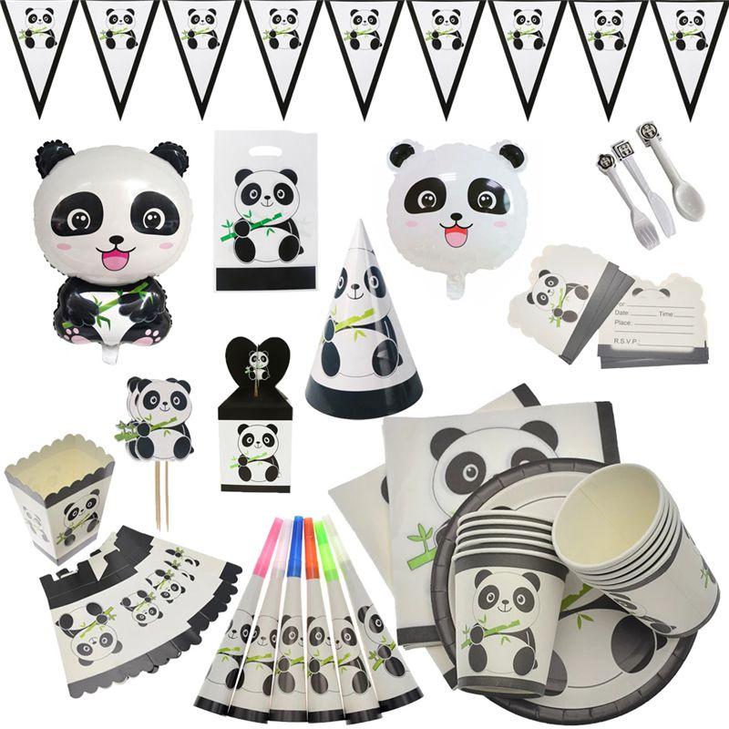 Delightful Panda Themed Party Supplies Tableware Decor For Joyful Kids Celebrations