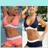 Bikini da Donna di Alta Qualità per l'Estate Costumi da Bagno Sexy Boxer Bikinis a Spacco Bikini da Spiaggia per uno Stile Senza Sforzo