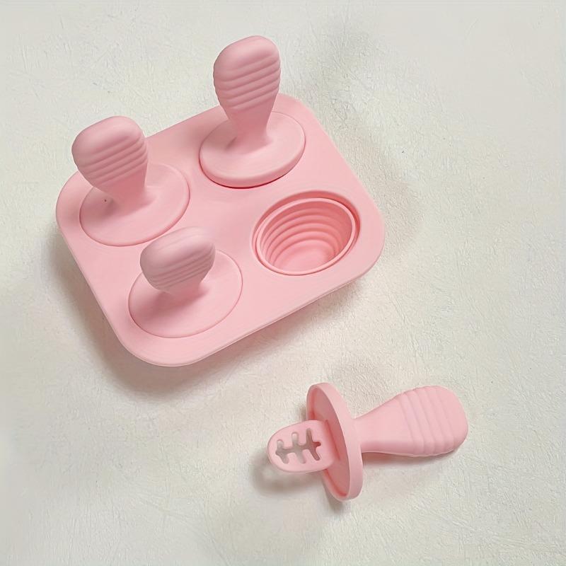 BPA-freie Silikon-Eiscreme- & Muttermilch-Eis am Stiel Formen DIY Hausgemachte Eisform Küchenhelfer