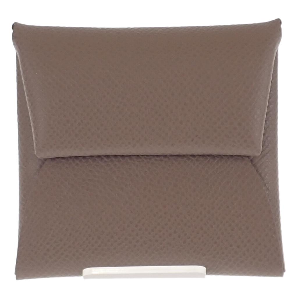 HERMES   Coin case Etope/beige Epsom Women