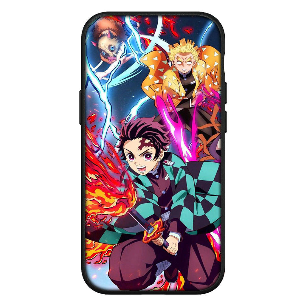 Pro Samsung Galaxy S25 S24 S23 S22 Ultra FE Plus A17 A37 A57 A56 A55 A06 A16 A15 A36 A26 A35 A05 A25 A54 A34 Pouzdro Muichiro Tokito Demon Slayer Tanjiro