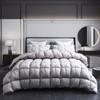 All-Cotton Cable Knit Goose Down Duvet - Thick, Warm Quilt for Autumn and Winter