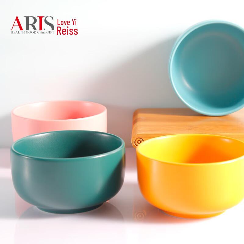 ARIS Macaron 4-Piece Ceramic Bowl Set