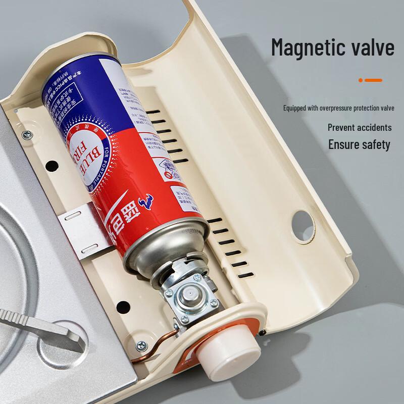 Zhishi Portable Windproof Gas Stove with Storage Case