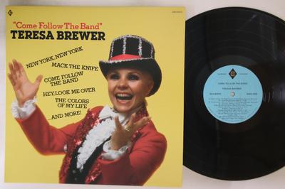 LP Record TERESA BREWER - Come Follow The Band DA382010 PROJECT 3 1982 Canada Jazz Used