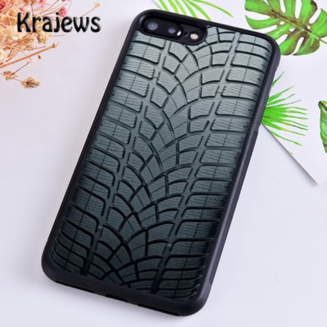 

Car Tire Tyre Tread Art Print Phone Case Cover For iPhone 17 Air 16 15 14 plus 12 13 pro max coque Shell Fundas iPhone 12pro max