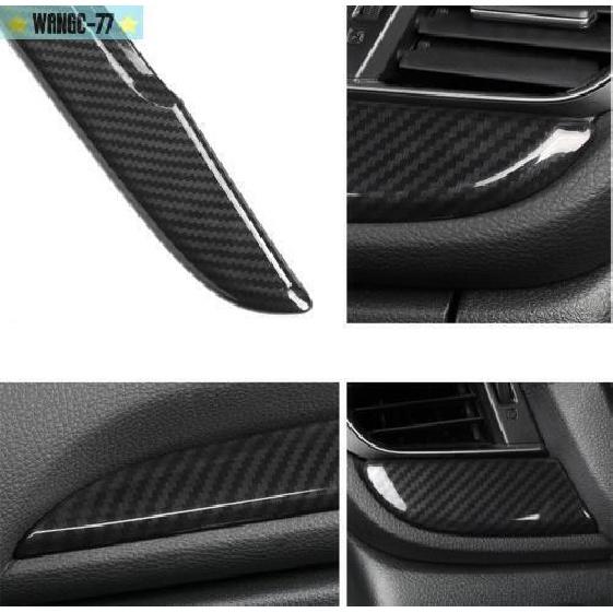 For Honda CRV CR-V 2017- Carbon Fiber Console Dashboard Cover Trim Decor New