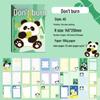 A5 Student Cartoon Notebook: Cute, Colorful, Thick Pages, Ideal for Elementary School Diary.