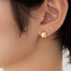 geegee [silver925] smooth cobbles earring (2color)