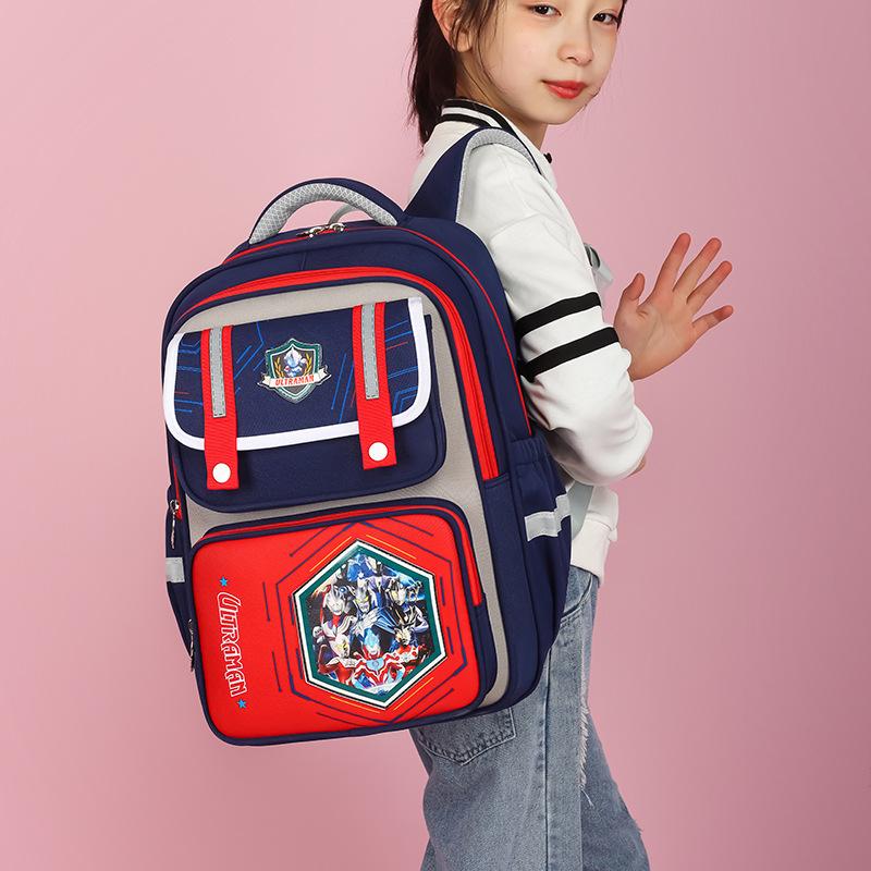 Elementary School Bag Girls Cartoon Kulomie Children's Burden Reduction Backpack Princess Cute Backpack