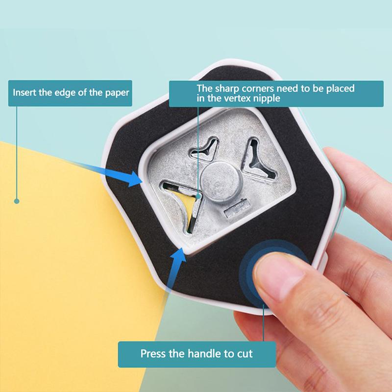 3 In 1 Corner Rounder Punch Paper Round Corner Trimmer Cutter For Card Photo