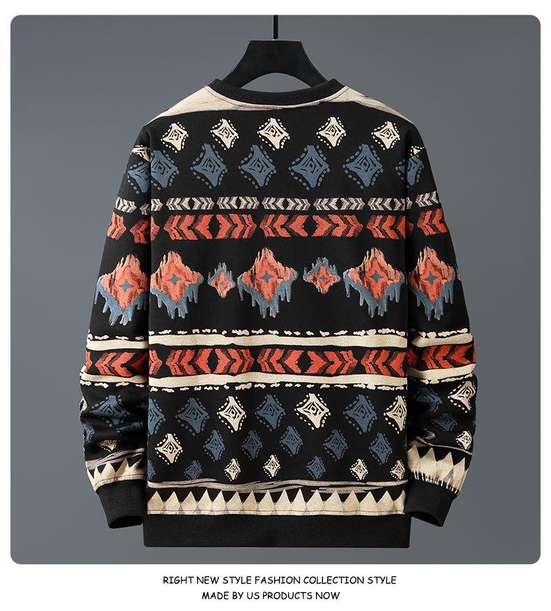 Herren Winter Kapuzenpullover mit Fleece-Futter, Übergröße, Extra Groß, Dicker Großer Größe, Trendy 300 Jin, Stil 2260-1